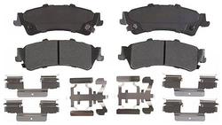ACDelco 14D834M Rear Semi Metallic Brake Pads