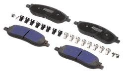 ECCPP Front Brake Calipers & Pads Set For 2005-2011 Ford F-250 Super Duty - 6Pcs, Zinc Plated