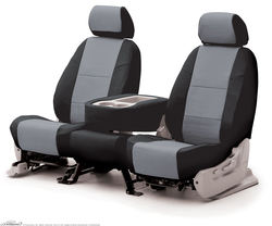 Seat Covers 2009 Toyota Camry O Reilly Auto Parts Coverking Custom Seat Covers Black Sides With Medium Gray Insert Fit Cover