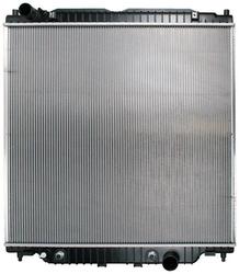 Evan-Fischer Radiator 2-Row For 2005-2007 Ford F-250 F-350 Super Duty - Aluminum Core