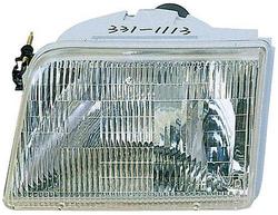 AM Autoparts Driver Side Headlight Assembly - Fits 1989-1993 Ford Thunderbird (FO2502115)