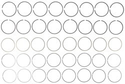 MAHLE 41859CP.040 Engine Piston Ring Set