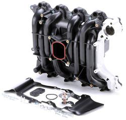 APDTY 726299 Upper Plastic Intake Manifold With Gaskets & Thermostat For 2000-2014 Ford 5.4L Trucks/Vans