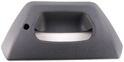VekAuto Silver Tailgate Handle Cover Kit For Chevrolet Avalanche 2002-2006 - ABS Plastic, 2 Pcs - View #3
