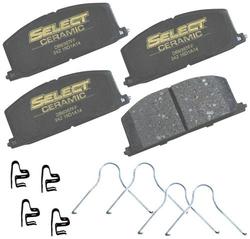 With Two Years Manufacturer Warranty Brake Pads Include Hardware Front Disc Brake Rotors and Ceramic Brake Pads for 1995 Toyota Tercel