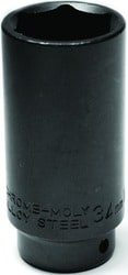 Performance 1-3/8 Inch 34mm Socket 1/2 Inch Drive 6 Point  image