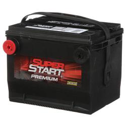 Super Start Premium Standard Flooded Side Post Battery Group Size 75 650 CCA 95 Minute RC  image