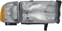 Headlight Lens Embly 2002 Dodge Ram 2500 O Reilly Auto Parts Tyc Headlight Embly