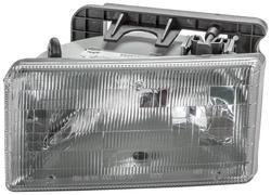 thumbnail image 2 of APA Silver Chrome Headlight Door – 1991-1996 Dodge Dakota AERO Package – Driver Side 2 of 3