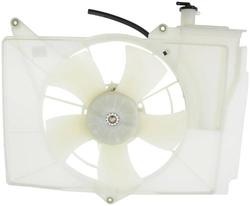 ECCPP Radiator Condenser Cooling Fan Assembly For 2008-2015 Scion XB – Dual Fans With 1-Yr Warranty