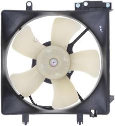 AM Autoparts Radiator & A/C Condenser Cooling Fan Assembly Kit For Subaru Legacy & Outback (2005-2014)