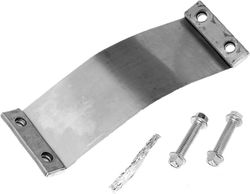 10 Chrome Muffler Shield Clamp Kit Walker 35370