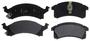 ACDelco Front Semi-Metallic Brake Pads