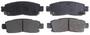 ACDelco Rear Ceramic Brake Pads