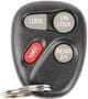 ACDelco Black Keyless Entry/Alarm Remote Transmitter