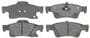 ACDelco Rear Ceramic Brake Pads