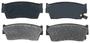 ACDelco Front Semi-Metallic Brake Pads