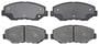 ACDelco Front Semi-Metallic Brake Pads