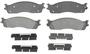 ACDelco Front Semi-Metallic Brake Pads