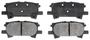 ACDelco Rear Ceramic Brake Pads