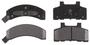 ACDelco Front Semi-Metallic Brake Pads
