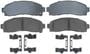 ACDelco Front Ceramic Brake Pads