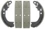 ACDelco 8.860 Inch Riveted Brake Shoe