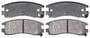 ACDelco Rear Semi-Metallic Brake Pads