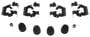 ACDelco Disc Brake Hardware Kit