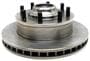 ACDelco Front Brake Rotor And Hub Assembly