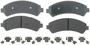 ACDelco Front Ceramic Brake Pads