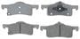 ACDelco Rear Ceramic Brake Pads