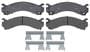 ACDelco Rear Semi-Metallic Brake Pads