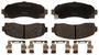 ACDelco Front Ceramic Brake Pads
