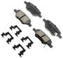 ACDelco Rear Hybrid Brake Pads