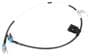 ACDelco 4 Terminal ABS Wheel Speed Sensor Wire Harness