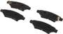 ACDelco Rear Ceramic Brake Pads