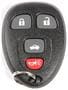 ACDelco Black Keyless Entry/Alarm Remote Transmitter