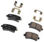 ACDelco Rear Semi-Metallic Brake Pads