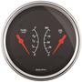 Auto Meter Designer Black 3-3/8 Inch Dual Gauge