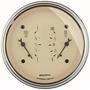 Auto Meter Antique Beige 3-3/8 Inch Dual Gauge