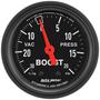 Auto Meter Z-Series 2-1/16 Inch Boost/Vacuum Gauge