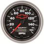 Auto Meter GM Performance 3-3/8 Inch Speedometer Gauge