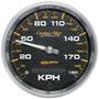 Auto Meter Carbon Fiber 3-3/8 Inch Speedometer Gauge
