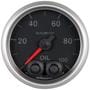 Auto Meter Elite 2-1/16 Inch Oil Pressure Gauge