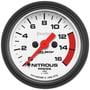 Auto Meter Phantom 0 To 1600 psi 2-1/16 Inch NO2 Pressure Gauge