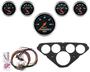 Auto Meter Designer Black Gauge Kit