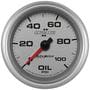 Auto Meter Ultra-Lite II 2-5/8 Inch Oil Pressure Gauge