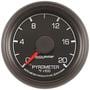 Auto Meter Factory Match 2-1/16 Inch Boost/Pyrometer Gauge