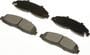 BrakeBest Front Semi-Metallic Brake Pads